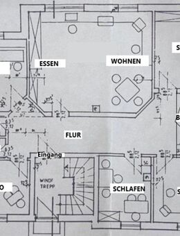Große 5 Zimmer Eigentumswohnung eigener Garten + 2 Stellplätze - Mainleus