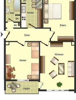 Ab 16.12. bezugsfertig - 3 Zimmer-Wohnung in Solingen-Höhscheid - Solingen (Klingenstadt)