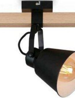 Briloner Leuchten Deckenspots 2406035 TALLE, ohne Leuchtmittel, Warmweiß, Deckenlampe, 68x14,5x24cm, Schwarz, max.40W, E27, Wohnzimmer, Flur