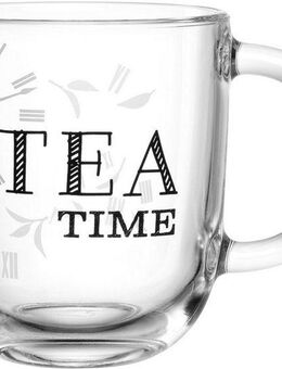 LEONARDO Tasse Becher "TEA TIME", 4er-Set, UFFICIO, Glas, spülmaschinengeeignet