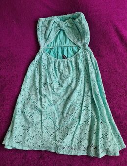Trägerloses Sommerkleid Größe L türkis - Berlin
