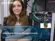 Information Security Manager (m/w/d) - Dresden