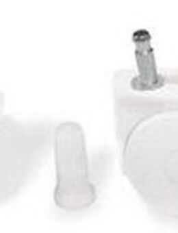 Pinolino® Möbelrolle weiß, (Set, 4-St), mit Hülsen