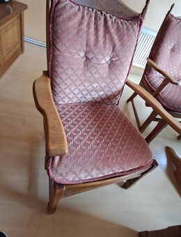 Rustikale Stühle mit Tisch - Waltershausen