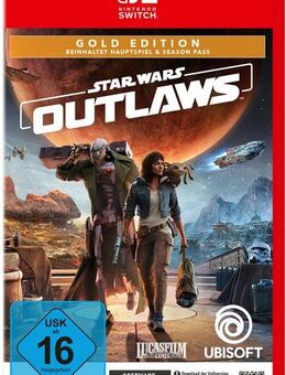 Star Wars Outlaws Gold Edition (inkl. Season Pass) - [NSW 2 - KeyCard] Nintendo Switch 2