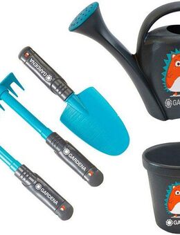 Happy People Kinder-Gartenset GARDENA Starter Set Igel, (Set, 5-tlg)