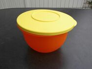 Tupper Tupperware Junge Welle Schüssel orange 1,3 l 3095+Deckel gelb 3096, 8,- - Flensburg