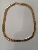 schöne goldfarbene Halskette / Collier Modeschmuck in 45141