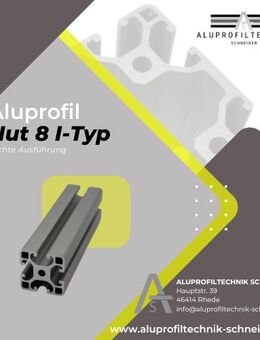 Aluprofil 40x40 Nut8 Typ I, Item kompatibel - Rhede