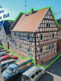 DIETZ: Hofreite mit Scheune im Herzen von Schaafheim - Schaafheim