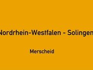Baugrundstück in Solingen Merscheid für ein Mehrfamilienhaus zu verkaufen - Solingen (Klingenstadt)