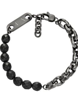 ARMANI EXCHANGE Armband Schmuck Geschenk Edelstahl, mit Hämatit