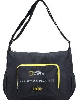 NATIONAL GEOGRAPHIC Schultertasche Foldable, aus recyceltem Polyester