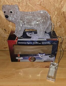 Acryl - Eisbär mit 20x  LED - Beleuchtung nicht genutzt - Leverkusen