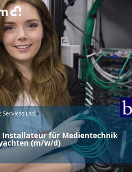 Monteur / Installateur für Medientechnik auf Superyachten (m/w/d) - Hamburg