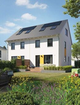 2 Doppelhaus Hälften, massiv gebaut, Preis inkl. Grundstück - Steinbach (Donnersberg)