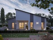 Bungalow mit überdachter Terrasse - Draußen genießen & Ebenerdig wohnen ! - Oberthal