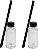 SCHÖNER WOHNEN-Kollektion Raumduft-Nachfüllflasche »Vanilla« (Set, 2-St), lieblicher Duft, je 150 ml, wiederverschließbar, mit 12 Duftstäbchen in 00000