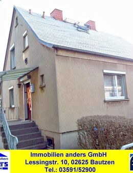 Modernisierungsbedürftiges EFH mit Terrasse und Garage in ruhiger Wohnlage bei Bautzen - Schirgiswalde-Kirschau