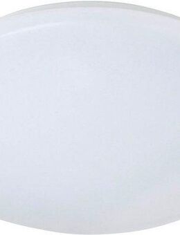 Reality Leuchten LED Deckenleuchte PUTZ, LED fest integriert, Warmweiß, LED Deckenlampe Badezimmer, IP 44, 1160 Lumen, warmweiß, Durchm 27cm