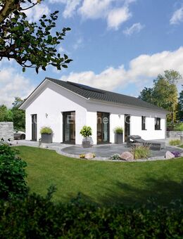 Moderner Bungalow mit Satteldach - zeitlos und elegant. Massivhaus in Gerstungen - Gerstungen