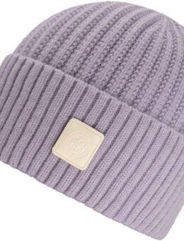 chillouts Strickmütze Denise Hat mit sichtbarem Logo-Patch