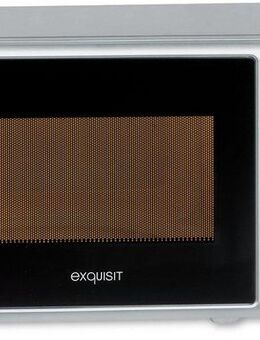 exquisit Mikrowelle MW 900-030, Mikrowelle, 20 l, silber