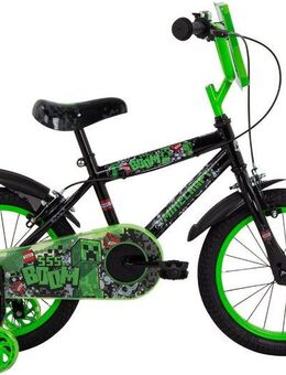 Huffy Kinderfahrrad Minecraft Kinder 16 Zoll Fahrrad