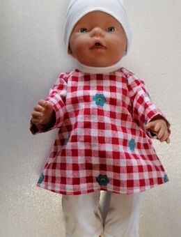 3tlg. Puppenkleidung für 43cm Puppe - Bingen