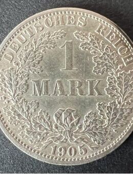 1 Mark Münze 1905 "A" Kursmünze Kaiserreich Deutsches Reich - Münster (Hessen)