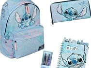 UNDERCOVER Schulrucksack Stitch (Rucksack, Geldbörse, Spiralnotizblock und Kugelschreiber)