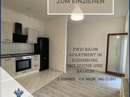 Hochwertig Sanierte 2Raumwohnung im Herzen Sudenburg, mit Balkon und Küche - Magdeburg