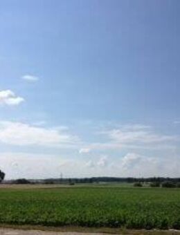 So weit das Auge reicht - nur Wiesen und Felder - XL-REH - mit EBK, Gartengeräte- bzw. Fahrradhaus - 2 Garagen frei ab 01.03.2026 - Ingolstadt