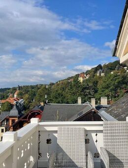 traumhafte Dachgeschosswohnung in Loschwitz mit Balkon & Stellplätze - Dresden