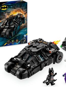 LEGO® Batman™ Tumbler vs. Two-Face™ & The Joker™ (76303), LEGO Super Heroes Konstruktionsspielsteine, (429 St), Made in Europe