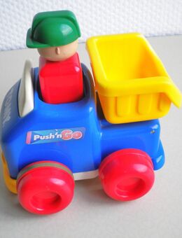 Tomy-LKW-Kipper mit Fahrer,mit Funktion,1991 - Linnich