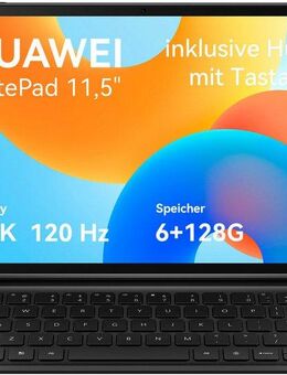 Huawei MatePad 11.5 Zoll 6 GB + 128 GB WiFi inklusive Hülle mit Tastatur Tablet (11,5", 128 GB, HarmonyOS)