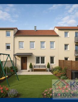 Sanierungsbedürftiges Reihenmittelhaus mit 2 Wohneinheiten im Zentrum Groitzsch - Ideal für Familien - Groitzsch