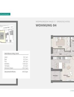 Toplage! Neue, moderne Eigentumswohnung direkt am Bad Zwischenahner Meer - Wohnpark Am Hogen Hagen - Neubau einer Wohnanlage mit 24 Eigentumswohnu - Bad Zwischenahn