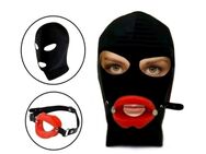 BDSM Maske mit Mund Gummi Lippe Schnalle Gesichtsmaske Schwarz Bondage Fetisch 19,90 €* - Villingen-Schwenningen