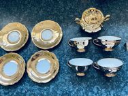 ‼️Goldfarbenes Porzellan-Service, Kaffee-/Mokkaservice Bavaria ‼️ - Ennepetal (Stadt der Kluterhöhle) Zentrum