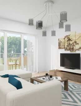 Moderner KFWG EH 40 Standart: Attraktive 2 ZW mit Weitblick in sehr guter Lage von Linkenheim-Hoch. - Linkenheim-Hochstetten