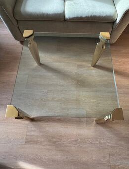Glas Couchtisch 75x 75 - Köln