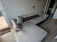 L Couch mit Bettfunktion in 58791