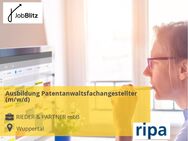 Ausbildung Patentanwaltsfachangestellter (m/w/d) - Wuppertal