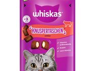 Whiskas Knuspertaschen - Sparpaket: Rind 6 x 60 g