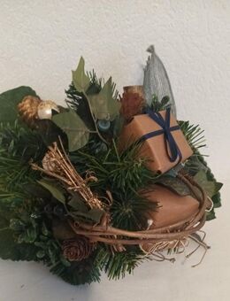 große Kunstblumen Strauss Weichnachtsdeko zum Basteln - Essen