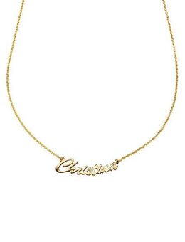 Firetti Namenskette Schmuck Geschenk Silber 925 Halskette mit deinem Namen
