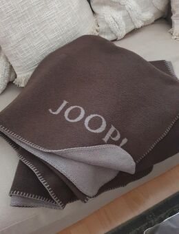 Tolle 'Joop!' Wolldecke / Wohndecke - Witten