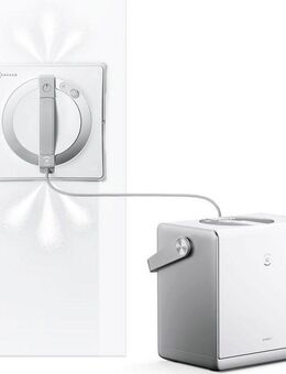 ECOVACS Fensterputzroboter WINBOT W2 PRO OMN, Intelligente, unterbrechungsfreie Fensterreinigung, mit 7 Modi, automatischer Nachladung & innovativer Randerkennung